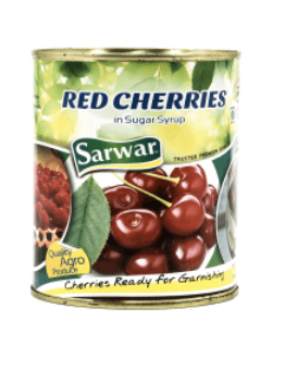 Sarwar - Red Cherry in Syrup, 850 gm (Pack of 1)