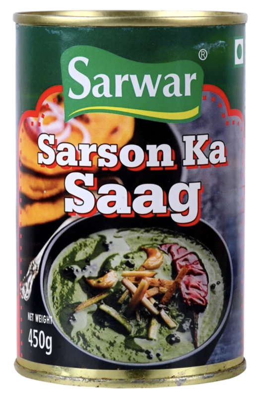 Sarwar - Sarson Ka Saag, 450 gm (Pack of 1)