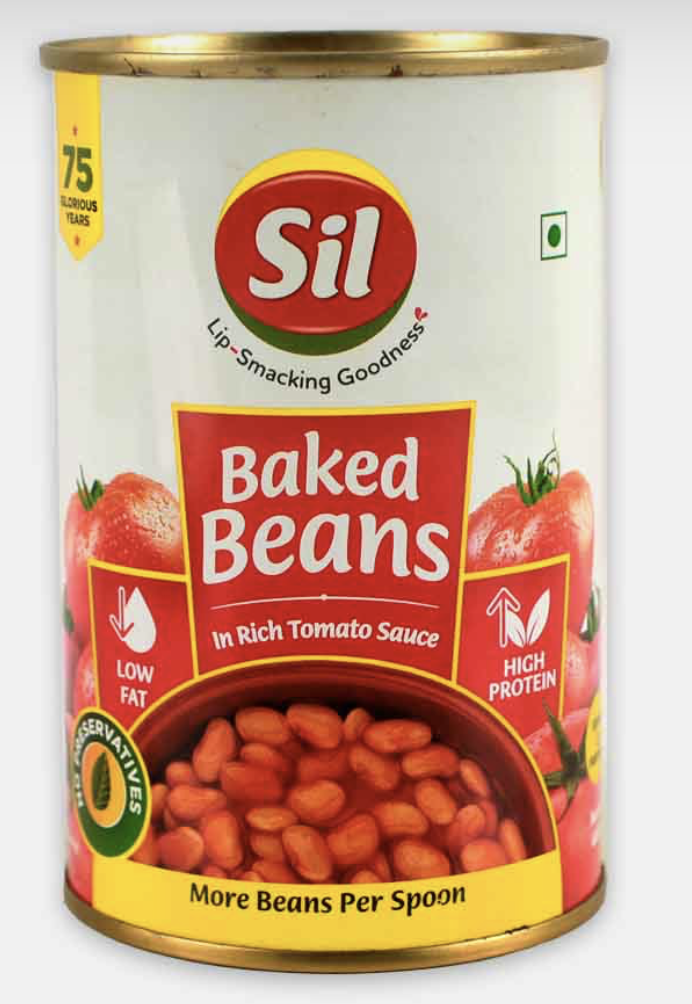 SIL - Baked Beans, 460 gm (Pack of 1)