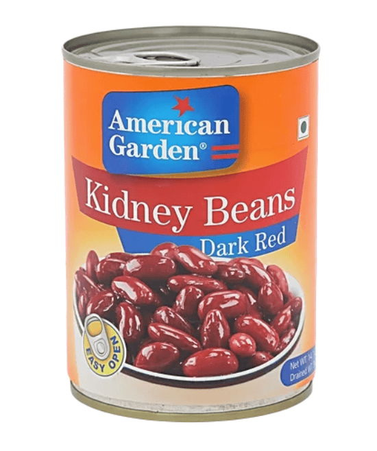 American Garden - Kidney Beans Dark Red, 400 gm (Pack of 1)