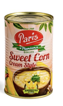 Paris - American Sweet Corn Cream Style, 450 gm (Pack of 1)