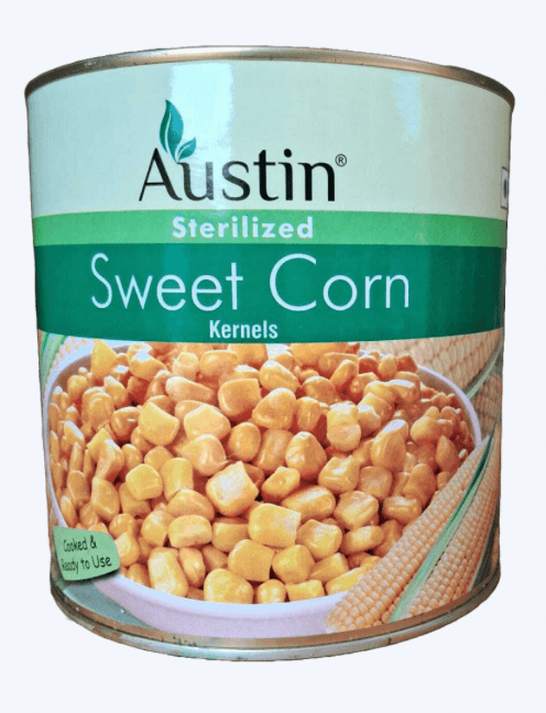 Austin - Sweet Corn Kernels, 2.55 Kg (Pack of 1)