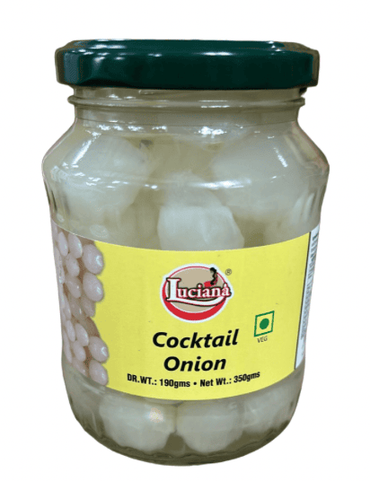 Luciana - Cocktail Onion, 350 gm (Pack of 1)