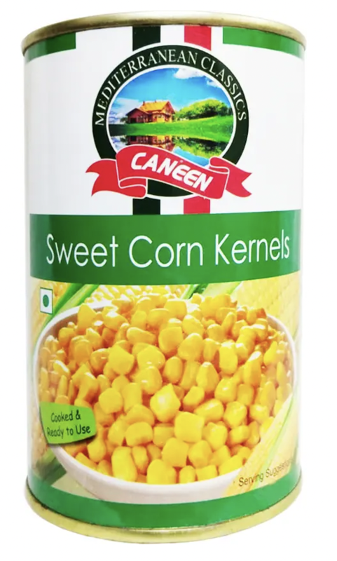 Caneen - Sweet Corn Kernels, 400 gm (Pack of 1)