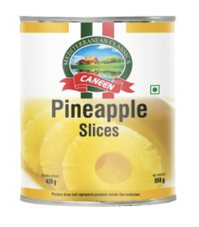 Caneen - Pineapple Slice, 840 gm (Pack of 1)