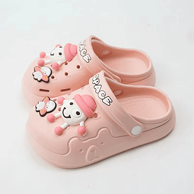 Children's Baby Indoor Outdoor Cartoon Slipper Anti slip Soft Bottom Breathable  Clogs Sandals for Kids
