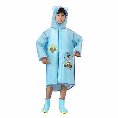 Imported Quality EVA  Cartoon Raincoat Outdoor Gear-for Hiking Climbing Travel Waterproof