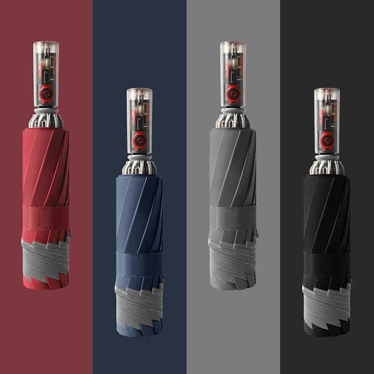 German High-end Full-automatic Automobile Reverse Umbrella Anti Wind Folding Umbrella Automatic Retractable Umbrella Large