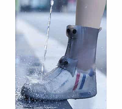 Waterproof shoe cover,Durable TPE material 1mm thickness, anti slip, adjustable