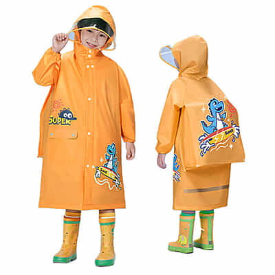 Imported Quality EVA  Cartoon Raincoat Outdoor Gear-for Hiking Climbing Travel Waterproof