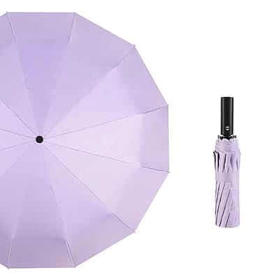 High Quality Umbrella Windproof 3 Fold Uv Block Souvenir Sunny  & Rain Umbrella