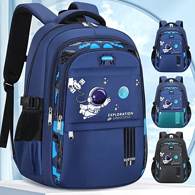 Waterproof Children's Backpack Light Oxford Astronaut Pattern Boys , girls Cartoon School Bag Waterproof Children's Backpack Light Oxford Astronaut Pattern Boys , girls Cartoon School Bag