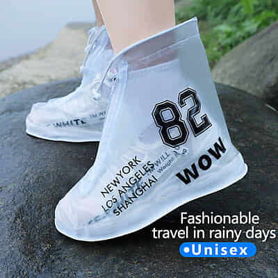 Men's & Women's Rain Boots Waterproof Rain Shoe Covers Non-Slip Adult Models