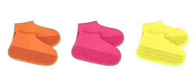 Waterproof Silicone Rain Boots Shoe Covers Can Be Re-used with Non-slip Rubber Opp Bag Waterproof Silicone Rain Boots Shoe Covers Can Be Re-used with Non-slip Rubber Opp Bag