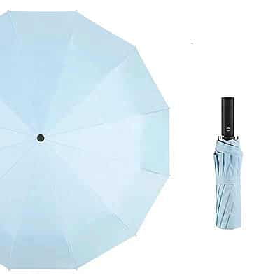 High Quality Umbrella Windproof 3 Fold Uv Block Souvenir Sunny  & Rain Umbrella