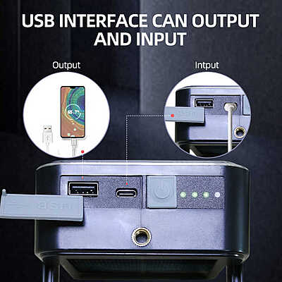 SHARK - 30 FLOOD SOLAR Solar and USB charging lamp private solar lamp without Electricity SHARK - 30 FLOOD SOLAR Solar and USB charging lamp private solar lamp without Electricity
