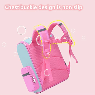 Unicorn Primary School Students Cartoon Schoolbag 1-3-6 Grade Space Children's Schoolbag Kindergarten Backpack