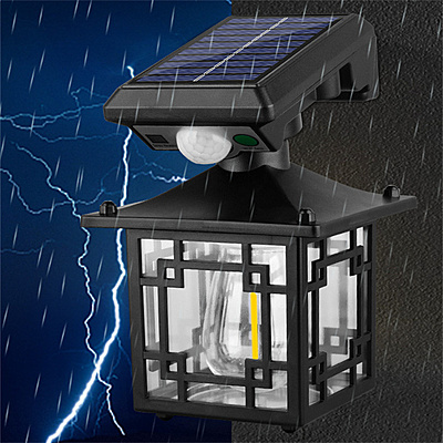 Monkey Square White Light + Tungsten Solar Sensor Light