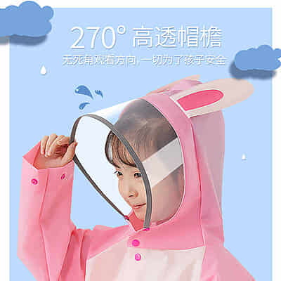 High Quality Lightweight EVA Raincoats Waterproof Windproof Hooded Raincoat Outdoor Hiking