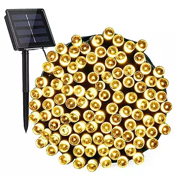 Mars Warm White Model Solar Ladi Toran String Warm White Waterproof Solar Light Chain Lighting, Decoration for Garden Mars Warm White Model Solar Ladi Toran String Warm White Waterproof Solar Light Chain Lighting, Decoration for Garden