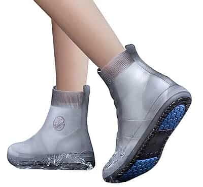 Silicone adult shoe cover rain boots rain shoes waterproof rainstorm proof