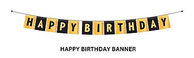 The Magic Balloon- Happy 90th Birthday Combo Kit with 30pcs Printed Balloons 1 Banner Pack of 31pcs