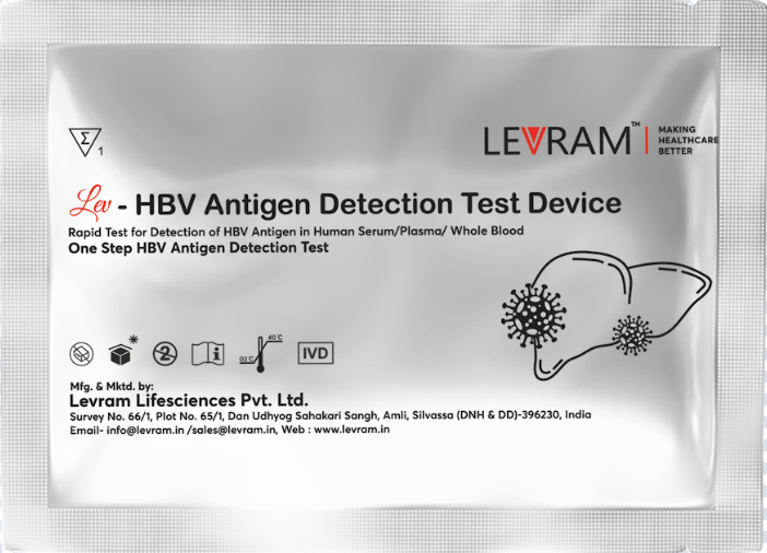 Levram HBV Antigen Detection Test Device Levram HBV Antigen Detection Test Device
