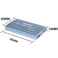 Prime HDMI 4K Video Capture Card USB 3.0 Capture Device – High-Quality 4K Video Recording for Gaming, Streaming, and Content Creation (Black) Prime HDMI 4K Video Capture Card USB 3.0 Capture Device – High-Quality 4K Video Recording for Gaming, Streaming, and Content Creation (Black)