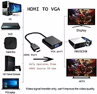 HDMI to VGA Adapter,1080P Converter with 3.5mm Audio Jack and USB Power Supply for HDMI Laptop, PC, PS4, Blue Ray Player, Raspberry Pi, Xbox to VGA Monitor, Projector HDMI to VGA Adapter,1080P Converter with 3.5mm Audio Jack and USB Power Supply for HDMI Laptop, PC, PS4, Blue Ray Player, Raspberry Pi, Xbox to VGA Monitor, Projector