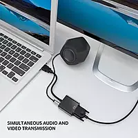 HDMI to VGA Adapter,1080P Converter with 3.5mm Audio Jack and USB Power Supply for HDMI Laptop, PC, PS4, Blue Ray Player, Raspberry Pi, Xbox to VGA Monitor, Projector HDMI to VGA Adapter,1080P Converter with 3.5mm Audio Jack and USB Power Supply for HDMI Laptop, PC, PS4, Blue Ray Player, Raspberry Pi, Xbox to VGA Monitor, Projector