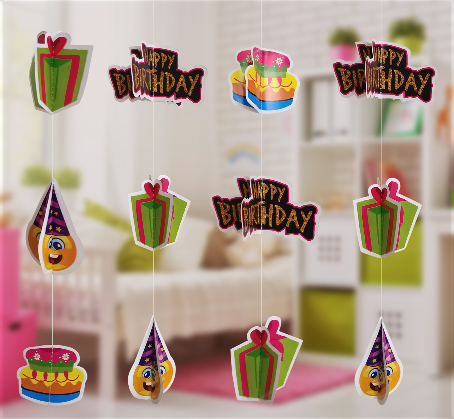 MINI BIRTHDAY ORNA FRILL MINI BIRTHDAY ORNA FRILL