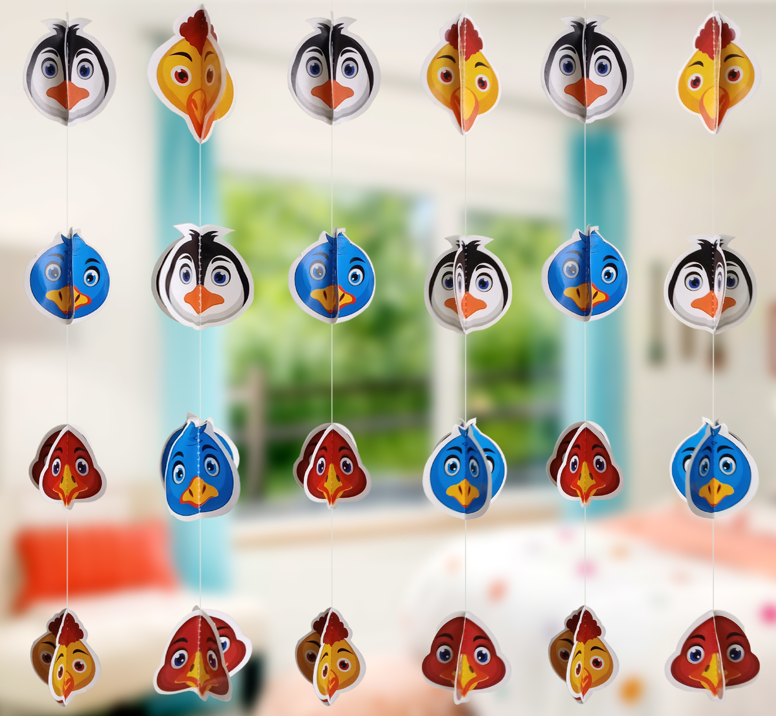 MINI CUTE BIRDS FRILL MINI CUTE BIRDS FRILL