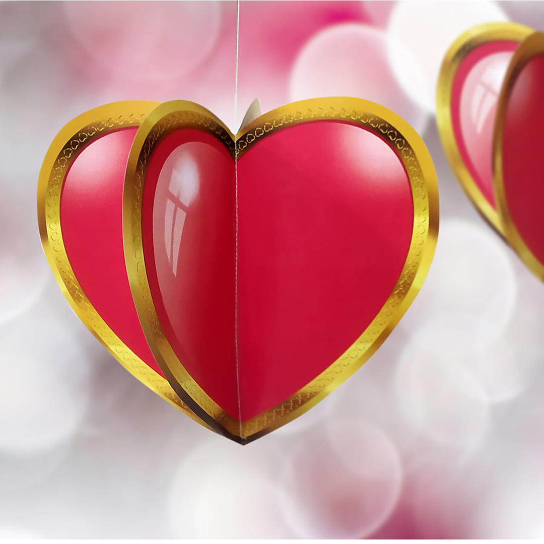 3D HEART HANGING 3D HEART HANGING
