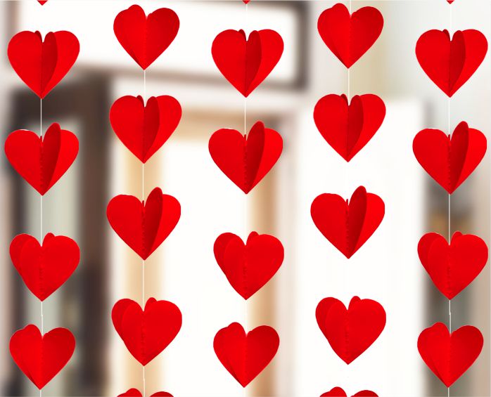 MINI RED HEART FRILL MINI RED HEART FRILL