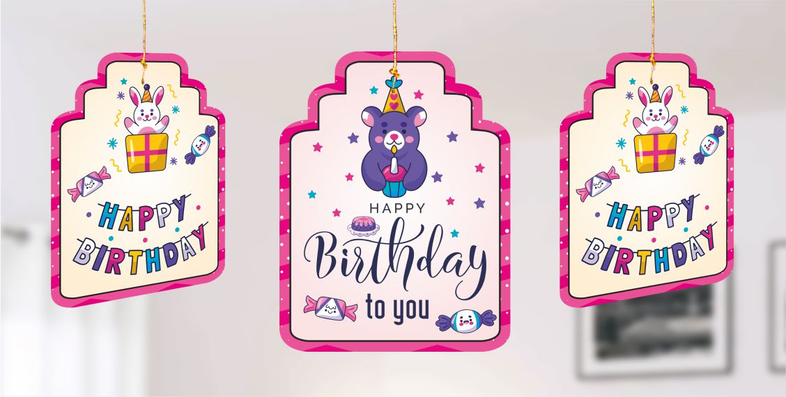 HAPPY BIRTHDAY HANGING HAPPY BIRTHDAY HANGING