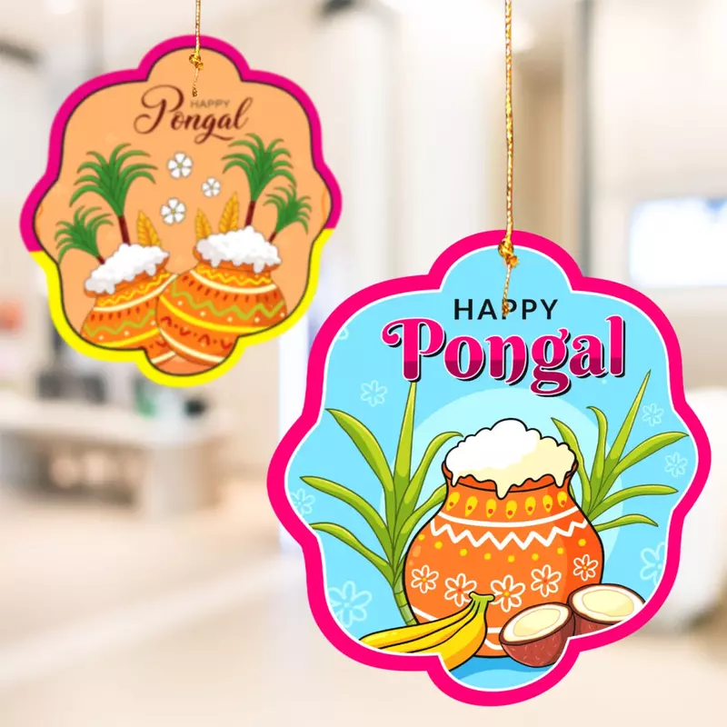 Happy Pongal Hanging Happy Pongal Hanging
