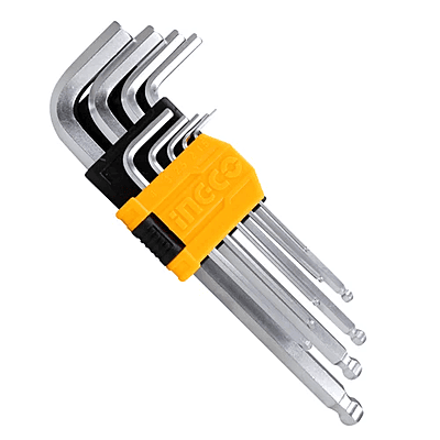 INGCO Ball Point Hex Key HHK12092 (Extra-Long Arm)