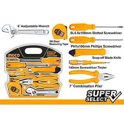 INGCO 7Pcs Hand Tools Set HKTH10807