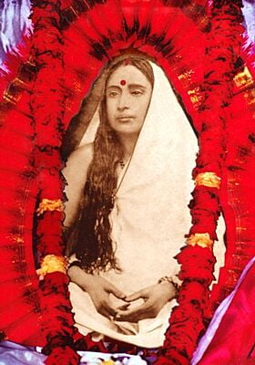 Holy Mother Sri Sarada Devi - Belur Math Shrine Photo