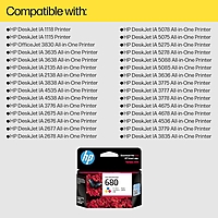 HP 680 Original Ink Advantage Cartridge For HP DeskJet Ink Advantage 2135 All-in-One Printer(F5S29B) HP 680 Original Ink Advantage Cartridge For HP DeskJet Ink Advantage 2135 All-in-One Printer(F5S29B)