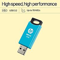 HP 712W 32GB USB 3.2 Flash Drive – High-Speed, Capless Slide Design, Portable Data Storage for Laptop, Desktop, TV, Mobile (Blue) HP 712W 32GB USB 3.2 Flash Drive – High-Speed, Capless Slide Design, Portable Data Storage for Laptop, Desktop, TV, Mobile (Blue)
