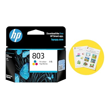 HP 803 Ink Cartridge For HP DeskJet All-in-One (2132, 2131, 2623, 2622, 2621), HP DeskJet (1112, 1111) Printers HP 803 Ink Cartridge For HP DeskJet All-in-One (2132, 2131, 2623, 2622, 2621), HP DeskJet (1112, 1111) Printers