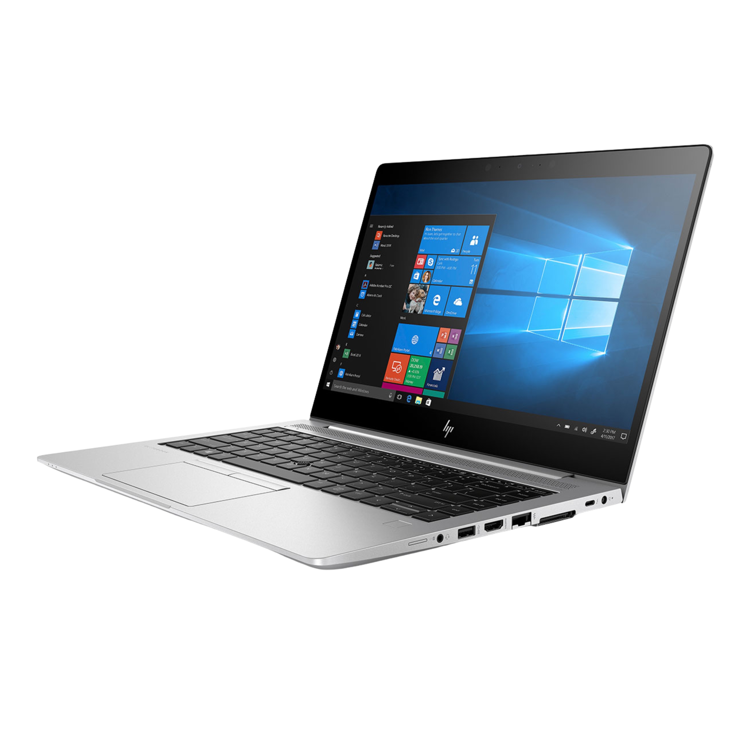 Refurbished HP EliteBook 840 G6 | Intel I7-8656U | 8 GB RAM | 256 GB NVMe | 14” FHD LED Display | Silver