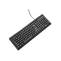 HP Wired Keyboard | K100 | USB Plug & Play Setup | LED Indicators