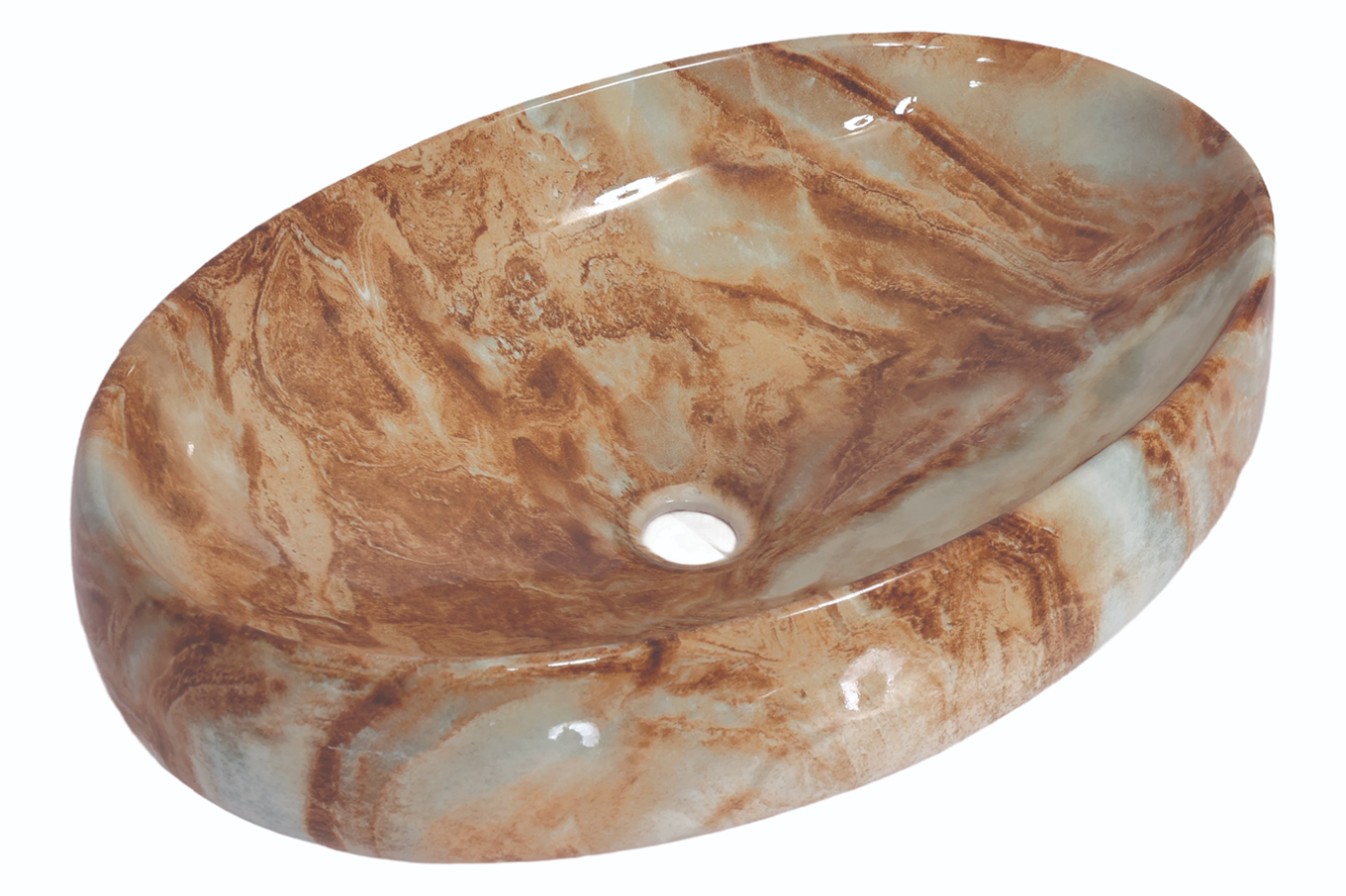 24" x 15" x 5" Inch Hydrographic Table Top Basin