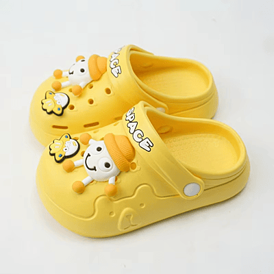 Children's Baby Indoor Outdoor Cartoon Slipper Anti slip Soft Bottom Breathable  Clogs Sandals for Kids