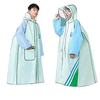 High Quality Lightweight EVA Raincoats Waterproof Windproof Hooded Raincoat Outdoor Hiking