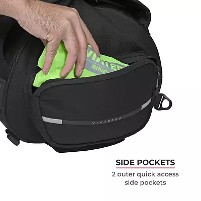 Viaterra RTW Series - Hammerhead 45 Universal Motorcycle Tailbag Viaterra RTW Series - Hammerhead 45 Universal Motorcycle Tailbag