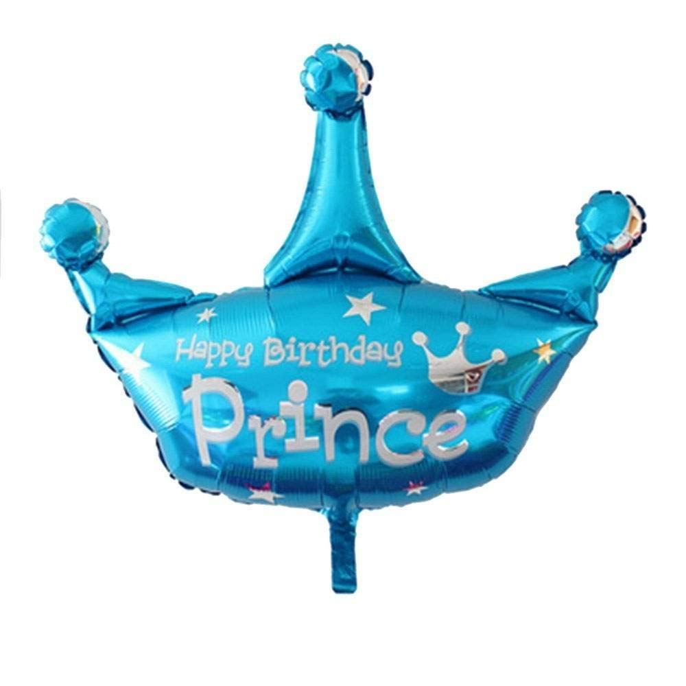 Happy Birthday Prince Foil Balloon Happy Birthday Prince Foil Balloon