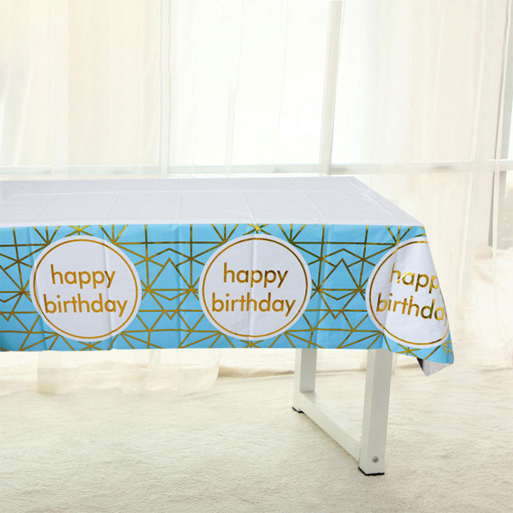 Happy Birthday Table Cover Happy Birthday Table Cover